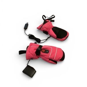 Kids Pinks XXS heated mittens